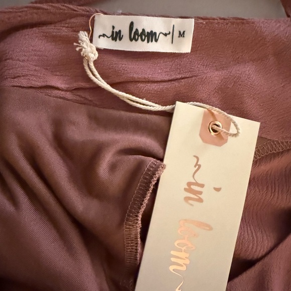 NWT Elegant Embroidered Mauve Maxi Dress - Picture 11 of 11